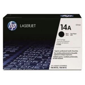 HP 14A Black Laser Toner Ink Cartridge