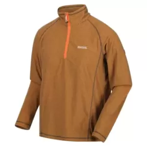 Regatta Montes Half Zip Fleece - FlameOra/Blk