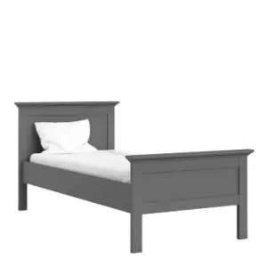 Paris Single Bed, Grey