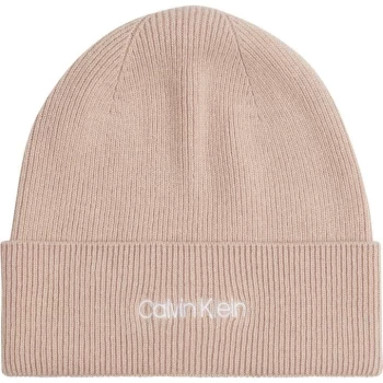 Calvin Klein Essential Beanie Ladies - Desert Rose TBP