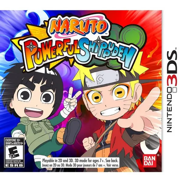 Naruto Powerful Shippuden Nintendo 3DS Game