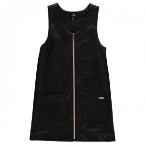 Firetrap PU Pinafore Dress Junior Girls - Black PU