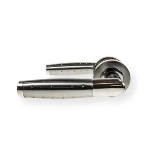 LocksOnline Aerodeck Lever Door Handle on Round Rosette