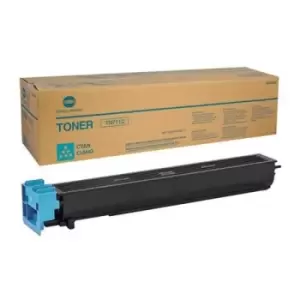 Konica Minolta TN-711C Cyan Original Toner Cartridge (A3VU450)