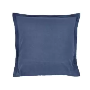 Bedeck of Belfast Rare Earth Ren Pair of Square Oxford Pillowcases, Indigo