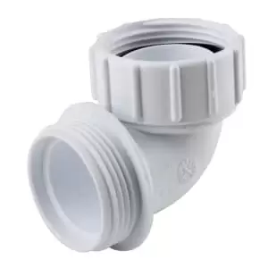 Osma HepVO CV11 Waterless Waste Knuckle Adaptor White - 40mm