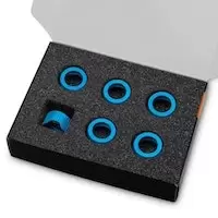 EK Water Blocks EK-Quantum Torque Compression Ring 6-Pack HDC 14 - Blue