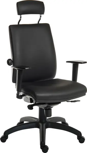 Ergo Plus PU Operator Chair With Headrest