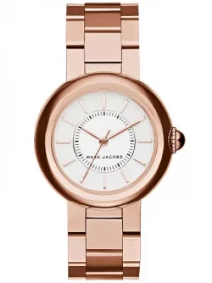 Marc Jacobs Ladies Courtney Rose Gold Plated Bracelet Watch MJ3466