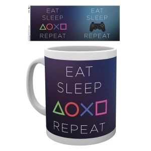 Playstation - Eat Sleep Repeat Mug