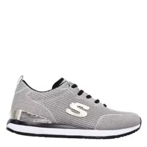 Skechers Knit W Mylar Fleck Bungee Slip - Neutral