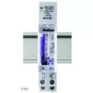 Theben 1800001 DIN rail mount timer analogue 230 V