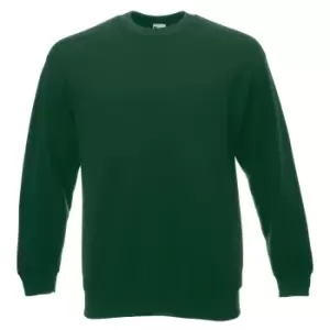 Mens Jersey Sweater (Medium) (Dark Green)