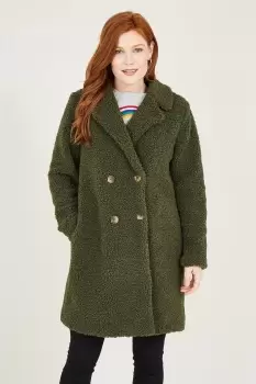 Green Teddy Bear Coat