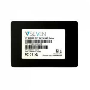 V7 V7SSD240GBS25E internal solid state drive 2.5" 240 GB Serial ATA III 3D TLC