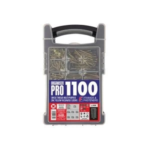 ForgeFix Organiser Pro Multi Purpose Screws ZYP 1100 Screws