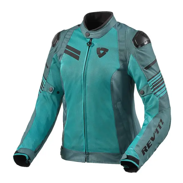 REV'IT! Apex Air H2O Ladies Jacket Dark Green Light Green Size 38