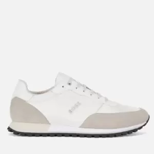 BOSS Mens Parkour Runn Trainers - Open White - UK 9