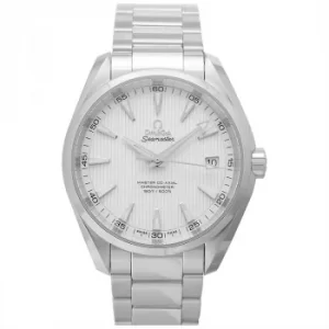 Seamaster Aqua Terra 150M Master Co-Axial 41.5mm Automatic Silver Dial Steel Mens Watch