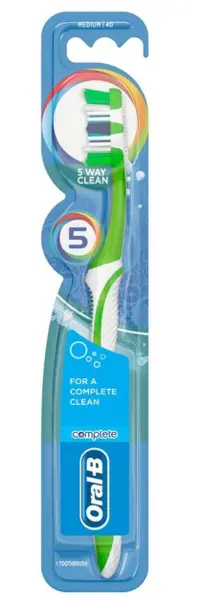 Oral B Complete 5 Way Clean 40 Medium Toothbrush