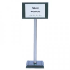 Slingsby Pvc Post 110cm With Sign A4 Holder 370445