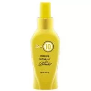 It's a 10 Blonde Collection Miracle Leave-In Conditioner for Blondes 120ml