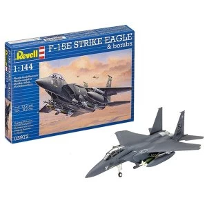 F-15E STRIKE EAGLE & bombs 1:144 Revell Model Kit