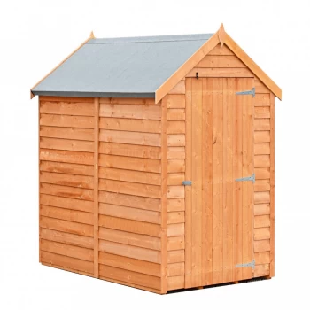 Shire Super Value Overlap Apex Shed - 4ft x 6ft (1200mm x 1830mm)