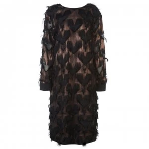 Biba Fluffy Star Shift Dress