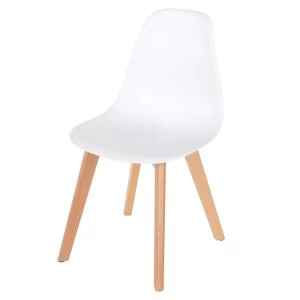 Roloku Plastic Pair of Seats - White