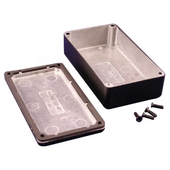 Hammond 1550WBBK IP66 Diecast Aluminium Enclosure Black (115 x 64 ...