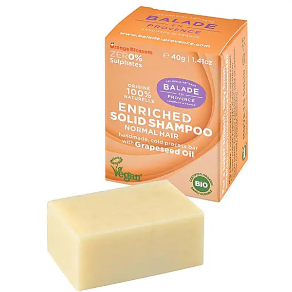 Balade En Provence Normal Hair Orange Blossom Solid Shampoo 40g