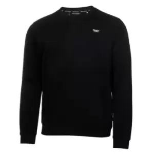 DKNY Golf Harlem Badge Sweater Mens - Black