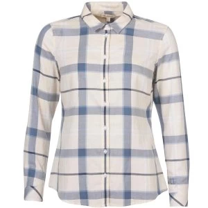 Barbour Womens Bredon Shirt Mist/Cloud 14