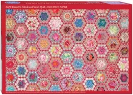 kaffe fassetts fabulous florals quilt jigsaw puzzle for adults 1000 pieces