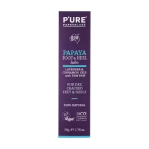 P'ure Papayacare Papaya Foot & Heel Balm 50g