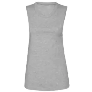 Bella + Canvas Womens/Ladies Muscle Jersey Tank Top (M) (Athletic Heather Grey)