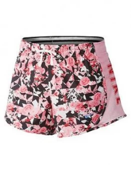 Nike Older Girls Dry Tempo Printed Short, Pink, Size L, 12-13 Years, Women