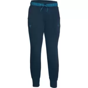 Under Armour Project Rock Fleece Jogging Pants Womens - Blue