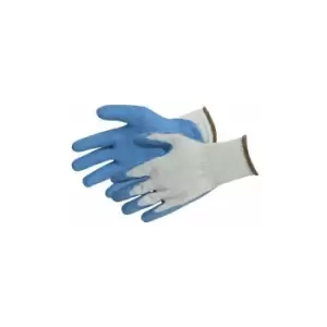 Loops - Latex Coated Builders Gloves Excellent Grip One Size