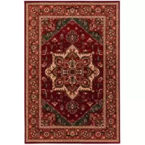 Mastercraft Kashqai 4354/300 Rug - 240x340cm, Wool - Red