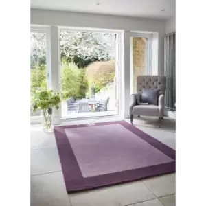 Origins Borders Rug Mauve 80 x 150cm