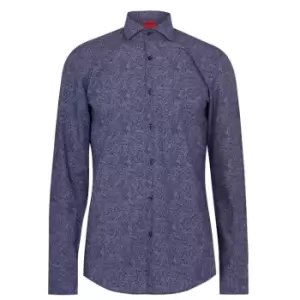 Hugo Kason LS Shirt - Blue