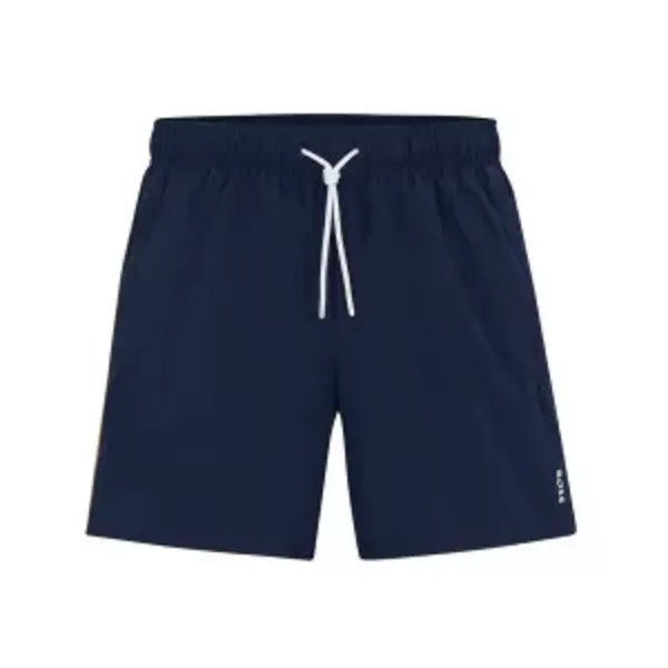 BOSS Swimwear Iconic Shell Swimming Trunks - M Blue Swimwear and Beachwear male 50491594-413 M