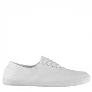 Slazenger Canvas Pumps Mens - White