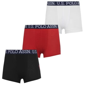 US Polo Assn 3 Pack Trunks - Multi