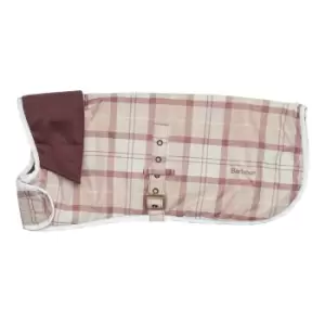 Barbour Wetherham Tartan Dog Coat Dewberry XS