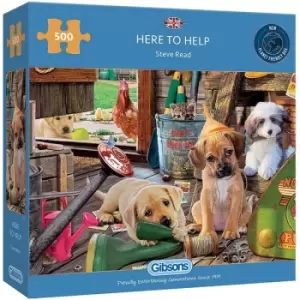 Here to Help Jigsaw Puzzle - 500 Pieces