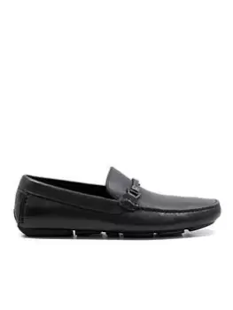 Dune London Beacons Loafer - Black, Size 10, Men