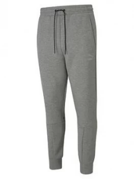 Puma Classics Tech Sweatpants - Medium Grey Heather, Size S, Men